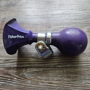 Fisher-Price Purple Retro Bike Horn